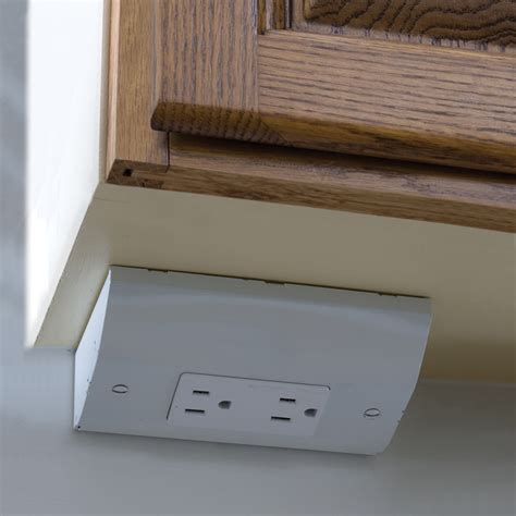 under cabinet light junction box|under cabinet outlet box.